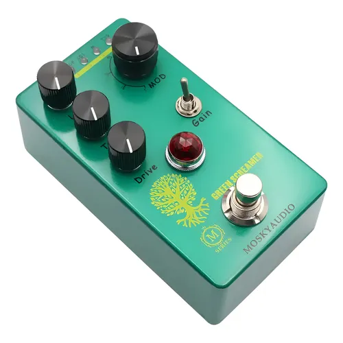 Pedal Analógico De Drive Para Contrabaixo Bassfx Ladyrowland