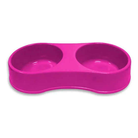 Plato Mascota Doble Redondo