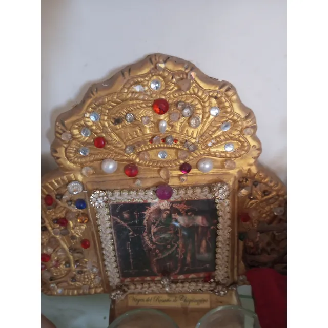 Replica De Cuadro De La Virgen De La Chinita Decorado
