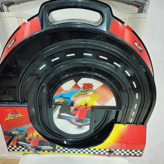 Pista De Carro Para Niños. Controles Manuales.