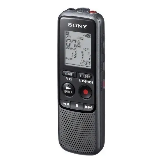 Gravador Digital Sony ICD Px240 4gb Cor Preto