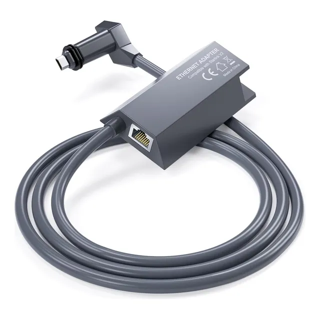 Adaptador Ethernet Internet Satelital Para Starlink Gen 2 Oe Color Gris Oscuro