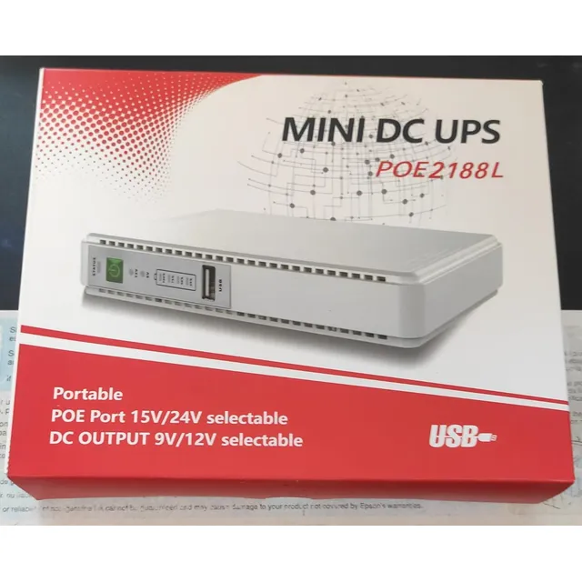 Ups Mini Para Modem Soporta 4 Horas