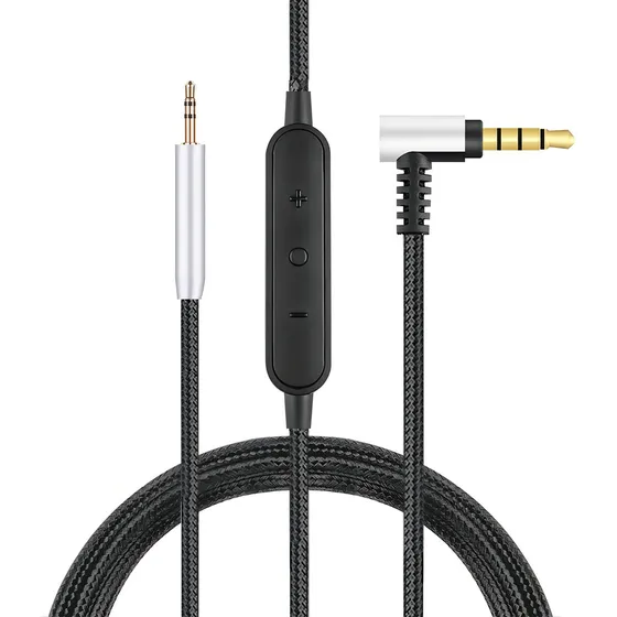 Cabo Compatível para Bose Qc25 Qc35 45 Oe2 700 Soundlink Com Microfone