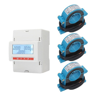 Medidor Watthorimetro Trifasico 300a Con 3 Donas Ct Medidor Watthorimetro Trifasico 300a Con 3 Donas Ct