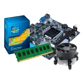Kit I3 3220 +placa MĂŁe H61 1155 + 8gb Ddr3 +cooler Cor Preto Kit I3 3220 +placa MĂŁe H61 1155 + 8gb Ddr3 +cooler Cor Preto