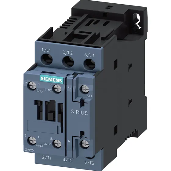 Contator Tripolar 38a 24v 1na+1nf 3rt2028-1fb40 Siemens