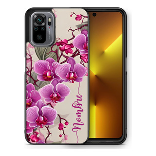 Funda Xiaomi Redmi Mi Orquídeas Arte Personalizada Nombre Funda Xiaomi Redmi Mi Orquídeas Arte Personalizada Nombre