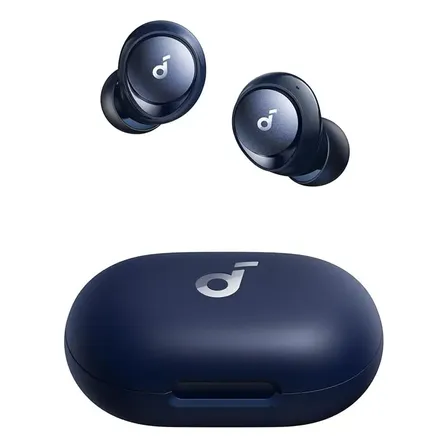 Fones De Ouvido Bluetooth Soundcore A40 In Ear Blue Com Cancelamento De Ruído Azul