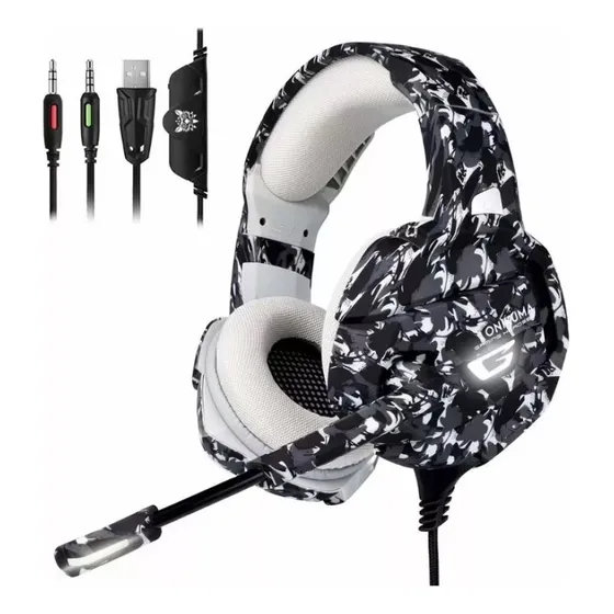 Fone Headset Onikuma Original Profissional Gamer Ps4/ps5/pc