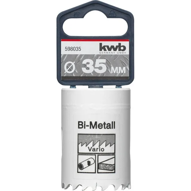 Sierra Copa Bimetalica 35mm Kwb Germany 35 Mm Metal Madera