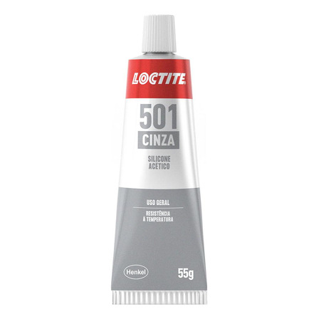 Silicone De Alta Pressão 501 Cinza 55g Loctite 2937879 Silicone De Alta Pressão 501 Cinza 55g Loctite 2937879
