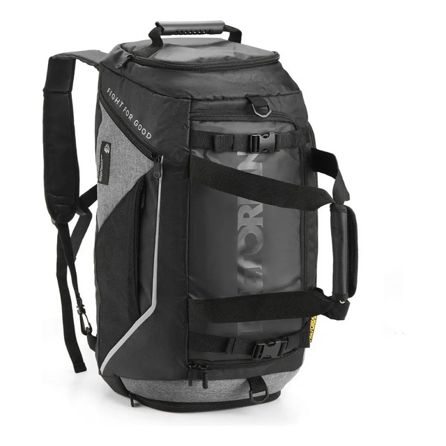 Bolsa Mochila Viagem 58lts Pretorian Masculina Preto Liso