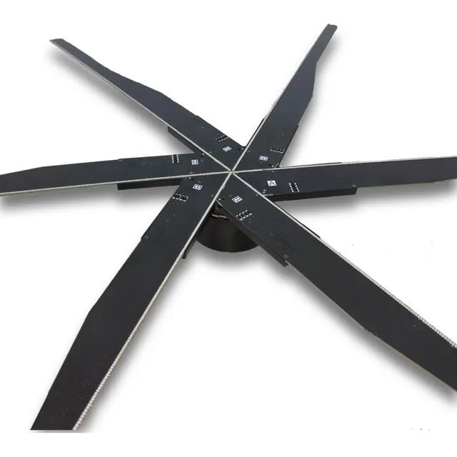 Holograma Publicitario 3d Wifi 1532p 100cm Q100 Proyector