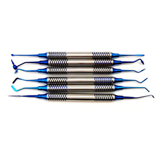 Juego De 6 Espátulas De Acero Para Modelado De Resina Dental Juego De 6 Espátulas De Acero Para Modelado De Resina Dental