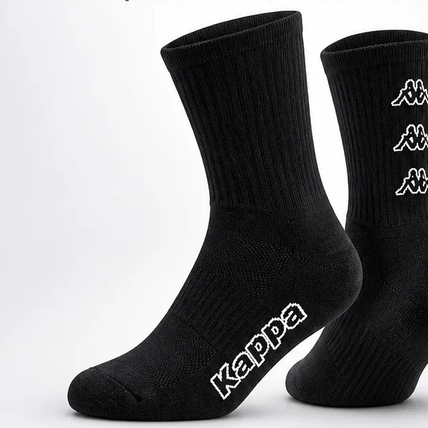 Kit 9 Pares Meias Kappa Algodão Cano Médio Conforto Original Sortidas 38-43