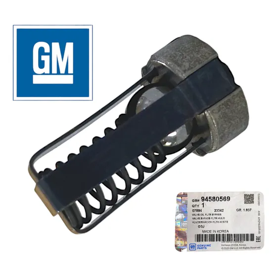 Valvula Check Bypass Aceite Aveo Optra Corsa Original Gm