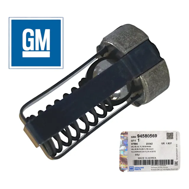 Valvula Check Bypass Aceite Aveo Optra Corsa Original Gm