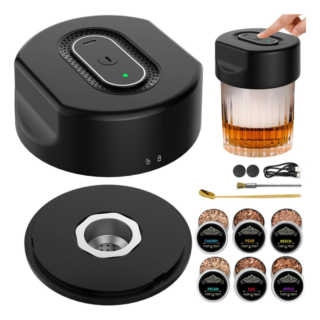 Kit Para Fumantes De Uísque - Kit Elétrico Para Fumar Coquet
