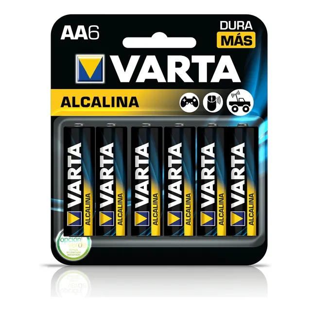 Oferta Pila Alkalina Aa Varta X 6und
