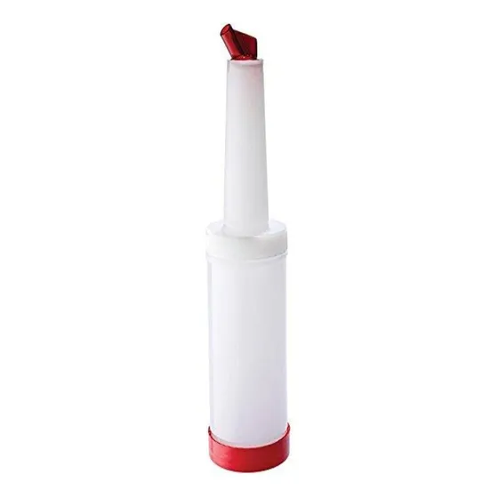 Gama Completa Unidad Polietileno Store 'n Pour 1 Cuarto Rojo