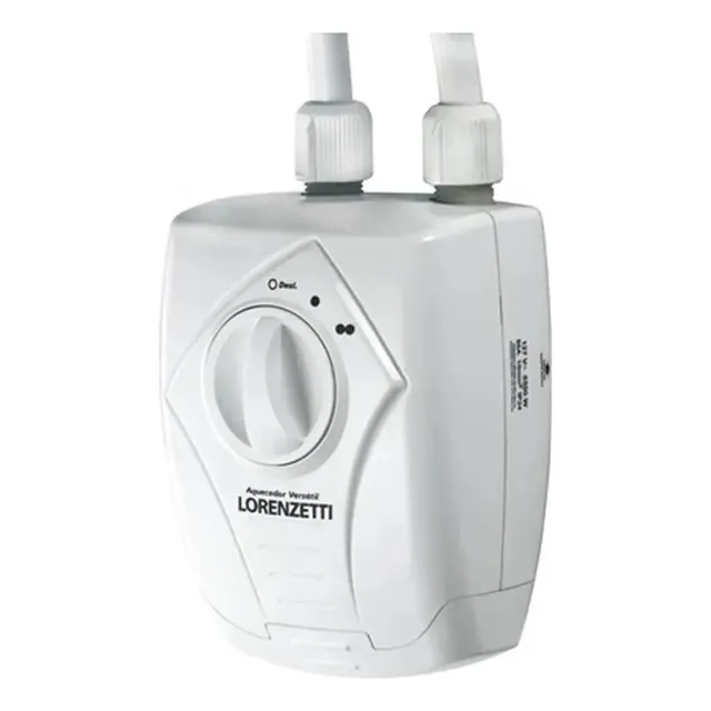 Aquecedor De Água Lorenzetti Elétrico Versátil Branco 220v