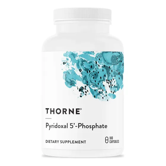 Suplemento Thorne Pyridoxal 5'-fosfato Y Vitamina B6 180 Cáp