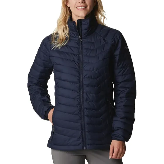 Campera Columbia Outdoor Mujer Powder Lite M Marino Blw
