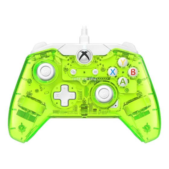 Controle Para Xbox One One S One X E Pc Oficial Rock Candy