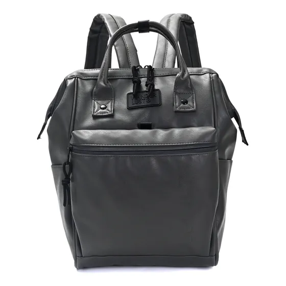 Mochila Boca De Pez Wanderlust Cuero Pu Antirrobo Reforzada