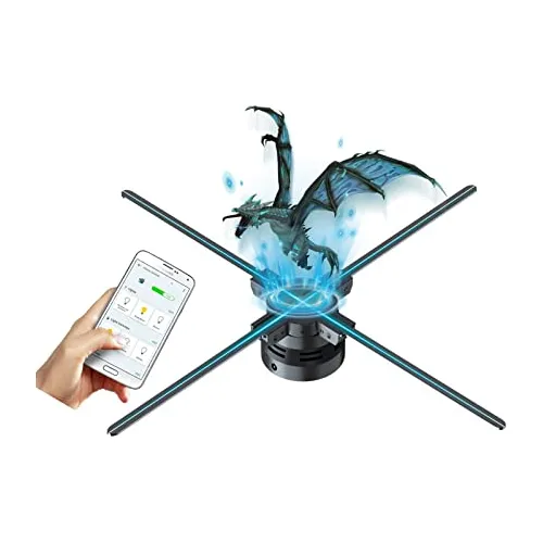 Ventilador De Holograma 3d De 25,6 Pulgadas, Proyector ...