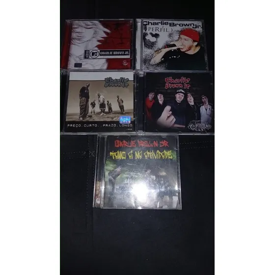 Lote Cds Banda Charlie Brow Jr Usado