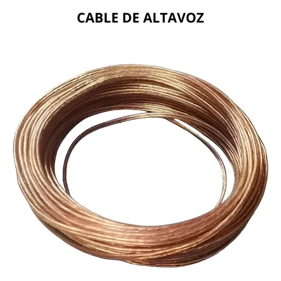 Cable Corneta Transparente Calidad Premium