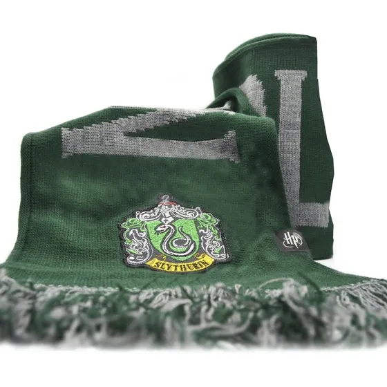 Combo Slytherin / Harry Potter: Bufanda + 2 Pares De Medias