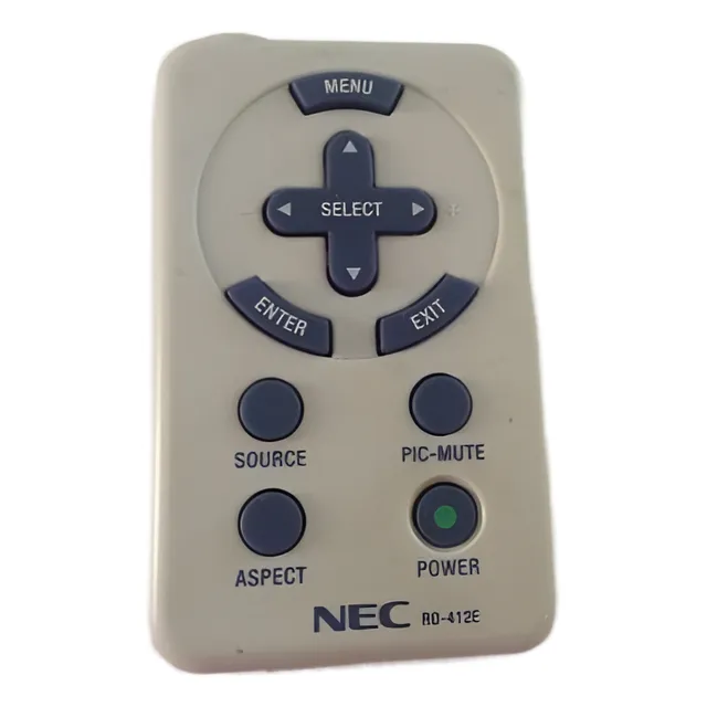 Control Remoto Proyector Nec Rd-412e Perfecto Estado