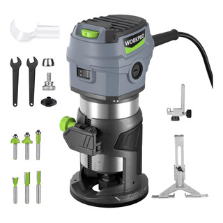 Cortadora Manual Compact Router Workpro De 6.5 Amperios Con Cortadora Manual Compact Router Workpro De 6.5 Amperios Con