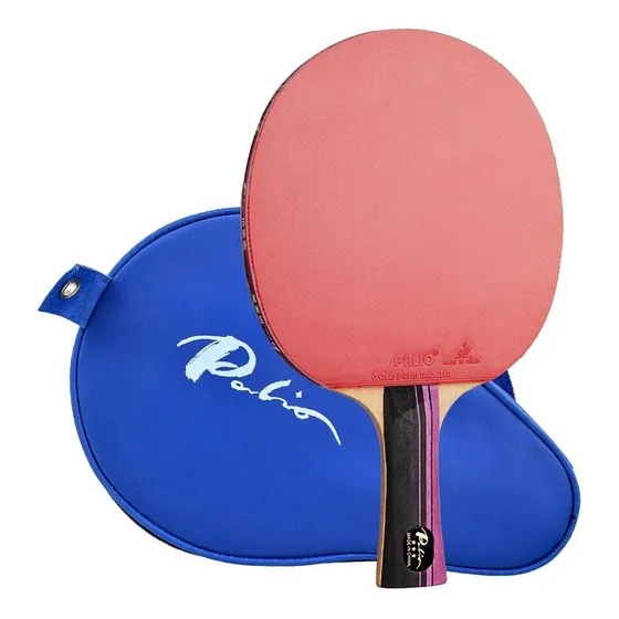Raqueta De Tenis De Mesa Palio Gomas Cj8000 Carbono Ittf