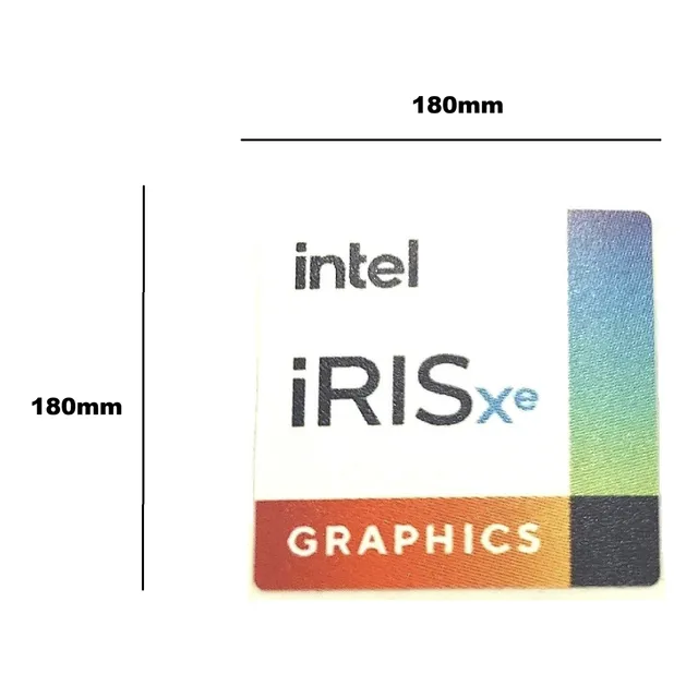 Sticker Video Intel Iris Xe Graphics Original