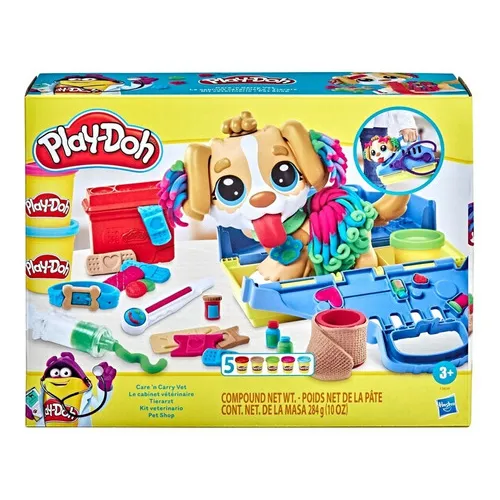Set De Plastilina Play-doh Veterinario