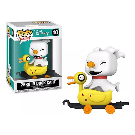 Funko Pop!. Zero En Carro De Pato. El Extraño Mundo De Jack