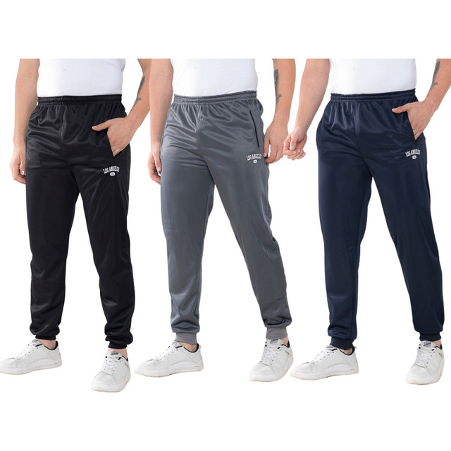 Kit 3 Calça Jogger Masculino Treino Chimpa - Los Angeles Kit 3 Calça Jogger Masculino Treino Chimpa - Los Angeles