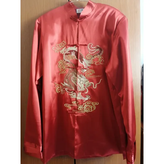Chaqueta Tradicional China Para Hombre