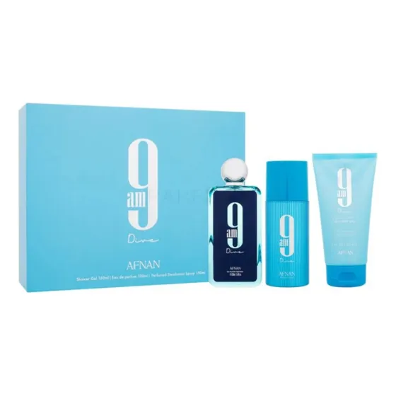 Set Afnan 9 Am Dive Edp 100ml