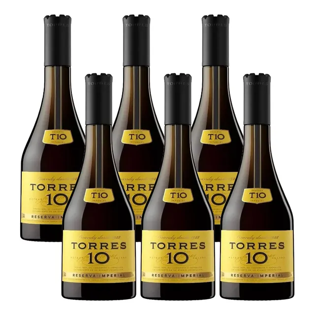 Brandy Torres 10 700ml 6pack 6 Unidades