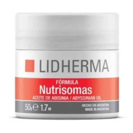 Nutrisomas 50gr Lidherma Nutrición Pieles Secas Con Abisinia Momento de aplicación Día/Noche Tipo de piel Normal a seca
