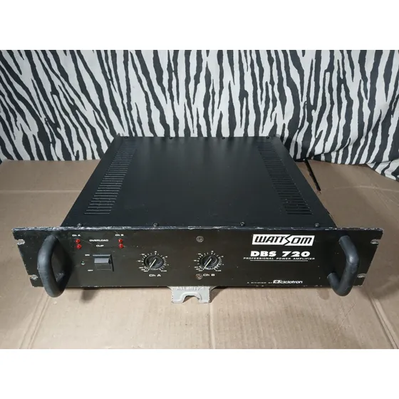 Amplificador Wattsom Dbs 720 Cara Preta (cygnus,mea...)