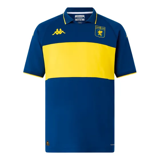 Camiseta Del Genoa 2025 Homenaje Conmemorativa Azul Y Oro