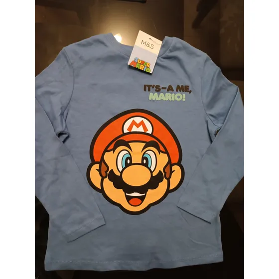 Franela Super Mario Bros De Algodon