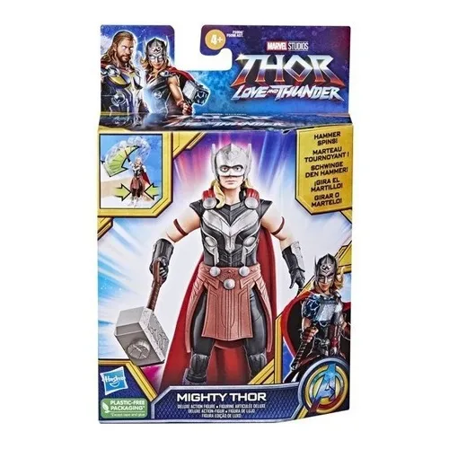 Figura Mighty Thor Marvel Thor Love And Thunder