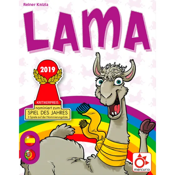 Llama Juego De Mesa y Cartas Lama en Español Mercurio